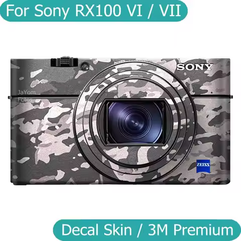 RX100M6 RX100M7 Decal Skin Vinyl Wrap Film Camera Protective Sticker Protector Coat For Sony RX100 V