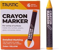 Universal Crayon Wax Marker for Industrial and Craft Detailed Marking on Lumber Metal Carton Ceramic