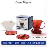แก้วกาแฟดริป Clever Dripper รุ่นใหม่ แก้วกรองกาแฟทรงพัด MrClever แก้วกาแฟอัจฉริยะ ดีไซน์ทันสมัย