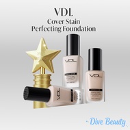 VDL Cover Stain Perfecting Foundation (30ml / High Adherence Liquid Foundation)
