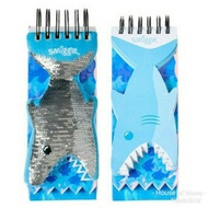 Smiggle Shark Scales Riversey Sequin Jotter - Smiggle Original Notebook