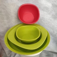 Tupperware Ori second preloved PL Bowl Plate