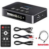 เครื่องรับส่งสัญญาณ5.0บลูทูธ M6 VAORLO Adaper AUX 3.5มม. สายออปติคอลสายโคแอกเชียล Tf/u-ดิสค์ยูเอสบี 