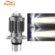 Heyword 1pc H4 LED Motorcycle Headlight Bulb HB2 9003 12V-24V High / Low Beam For Scooter Motorbike 
