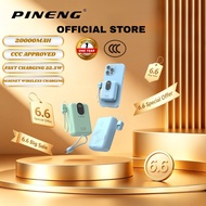 3c(ccc) east Pineng PN-725/PN -726 PD 10000/20000mAh 22.5W Fast Charging Magnetic Wireless Powerbank
