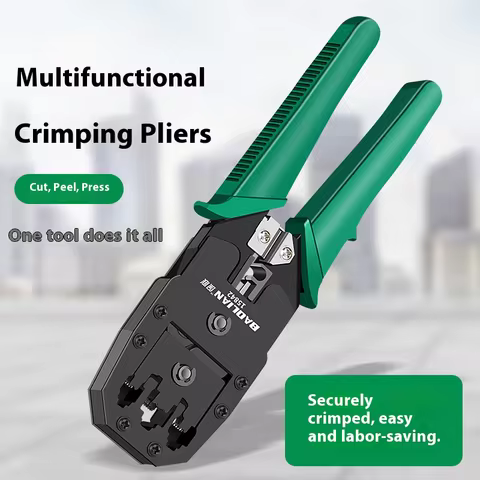 RJ45 Ethernet Cable Cutter Tool RJ11 Crimping Pliers Electrician LAN Network Tester Crimper for 6P 8