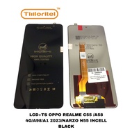 LCD+TS OPPO REALME C55 /A58 4G/A98/A1 2023/NARZO N55 INCELL BLACK