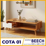 COTA 01 Kingdom Multipurpose Table Minimalist TV Table/ Simple TV Shelf/ Side Table/ Panel TV Table/