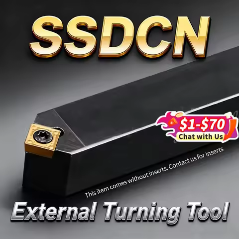 SSDCN1212H09 SSDCN1616H09 SSDCN2020K09 SSDCN2525M09 SSDCN2525M12 External Turning Tool Holder Lathe 