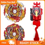 Laike Beyblade Burst Flame B-172 World Spriggan B172 Gyro with Launcher Handle Set【cod】Gyro Toy