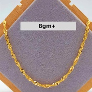 916 Gold Disco Chain (8gm+)