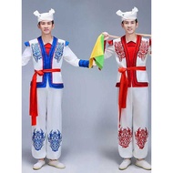 2025 New Style Yokoyama Old Waist Drum Traditional Cultural Ethnic Style Yangko Suit Yangbei Ansei W