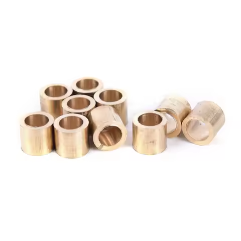 10pcs Billiards Snooker Brass Ferrule Snooker Pool Cue Ferrule Cue Repair Tool