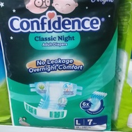 Confidence Uk L-7pcs Pampers dewasa perekat