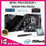 ASROCK B660M PRO RS / AX B660 LGA1700 MOTHERBOARD+ Intel 12TH /13TH GEN CORE I3 / I5 / I7 / I9 CPU C