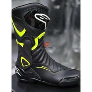 รองเท้าแข่งมอเตอร์ไซค์ Alpinestars SMX6 V2 สำหรับผู้ชายและผู้หญิง รองเท้าสวมสำหรับขี่มอเตอร์ไซค์บนทา