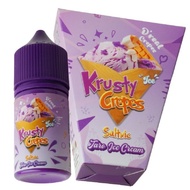 Ready JT SALTNIC - KRUSTY CREPES V6 TARO ICE CREAM SALT NIC 30ML 15MG 30MG AUTHENTIC
