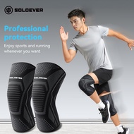 SOLOEVER Knee Support 3A Antibacterial X Shape Stabilizing Support Anti Slip Design For Running