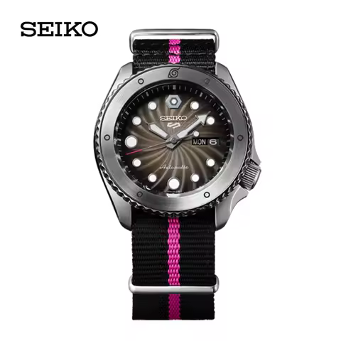 Original Seiko 5 Sports watch Automatic Mechanical Watch 10Bar Waterproof Luminous Men's Watches SRP