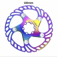 MEIJUN 180mm Disc Brake Rotor Colorful Bicycle Rotor