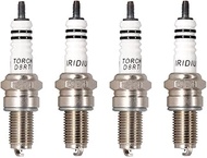 TORCH 4 x D8RTI Iridium spark plugs replacement for DR8EA D8EA DR8EIX DR8EGP DPR8EA-9 spark plug, fo