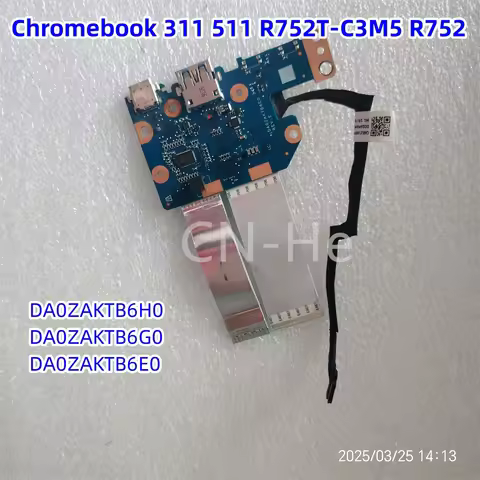For Acer Chromebook Spin R752T R752TN USB TYPE-C Power Board DA0ZAKTB6E0 DA0ZAKTB6H0 DA0ZAKTB6G0 Fas