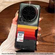 เคสโทรศัพท์มือถือ Soft TPU รุ่น VIVOX300 X90S X200 X100Pro X80 Ultra Creative Personalized Retro Fil