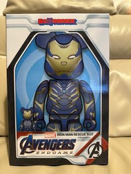 Bearbrick Ironman Rescue Suit 100% &amp; 400% Marvel