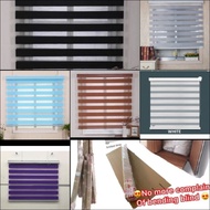 💥SALE 💥 Korea Zebra Blinds / Bidai Tingkap Dapur / Tirai Blackout / Tirai Bilik / Bidai Zebra / Roller Blinds