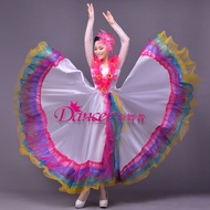 Factory Direct Sales Spanish Dance Skirt Opening Dance Skirt Spanish Dance Skirt Bullfighting Dance 