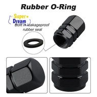 <Dream-t> 4Pcs Tire Valve Stem Caps Decorative Tires Accessories Aluminum Alloy Nipple Wheel Caps Ca