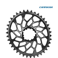absoluteBLACK Chainring Oval SRAM CX GXP BB30 48T Black