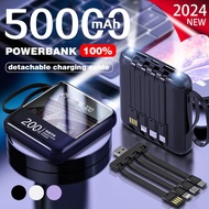50000mAh Portable Mini PowerBank Mirror Screen Digital Display PowerBank External Battery Pack Power