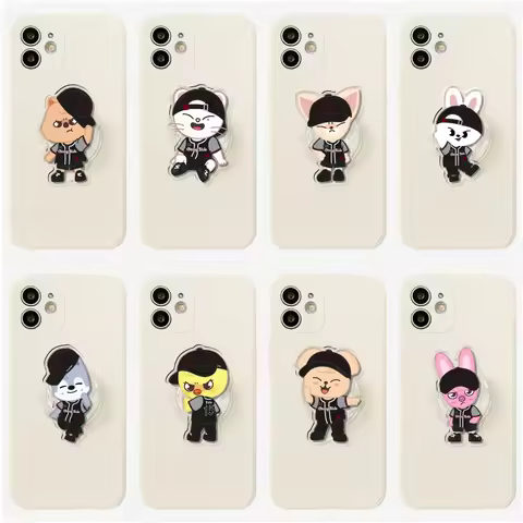 KPOP Stray Kids cartoon animal acrylic airbag holder SKZOO peripheral phone case airbag desktop orna