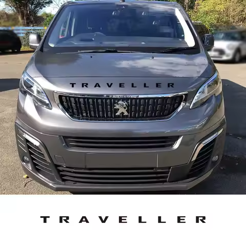 Car Hood Bonnet Sticker For PEUGEOT TRAVELLER Auto Engine Cover Stripes Auto Body Decor Vinyl Decals