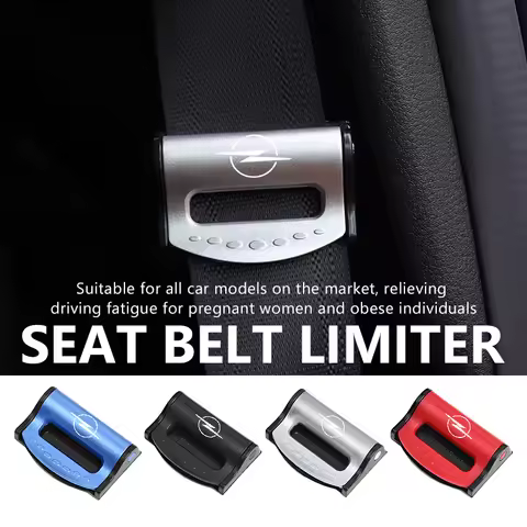 1/2PCS Adjustable Car Safety Belt Buckle Clips Seatbelt Stopper Auto Accessories For Opel OPC Astra 