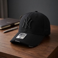 NEW ERA Men's baseball Cap Wanita Cap New York Yankees Black 39Thirty Stretch-Fitnew era Cap Origina