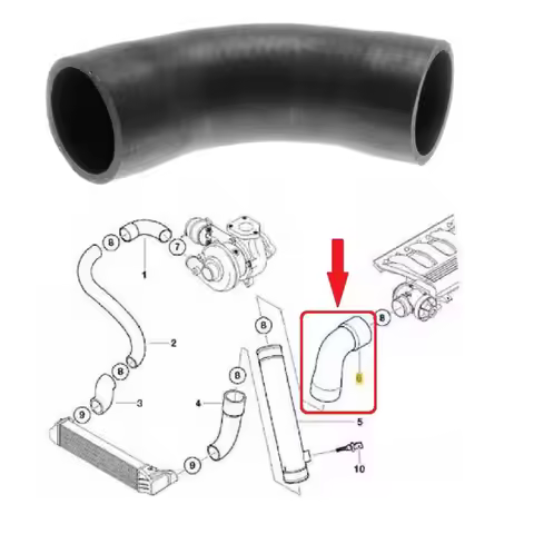 For BMW X5 E53 E46 330d E39 525d E38 730d 530d M57 Turbo Hose 11612247903 11617799389 Saloon Estate 