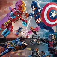 美国队长3内战复仇者联盟4积木76051拼装益智男女蚁人钢铁侠人仔Avengers 4 Building Blocks Captain America 3 Civil War20260226