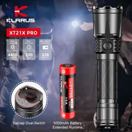 Klarus XT21X Pro Tactical Flashlight Rechargeable LED Flashlight with 5000mAh Battery For Self Defense Hiking Camping Torch
