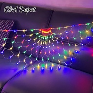 【More Suitable】 LED String LightsPeacock Mesh Net LampHome Decorative String LightsOutdoor Lighting 