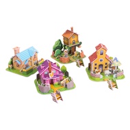 3D Buildings Cardboard Puzzle | Children's Day