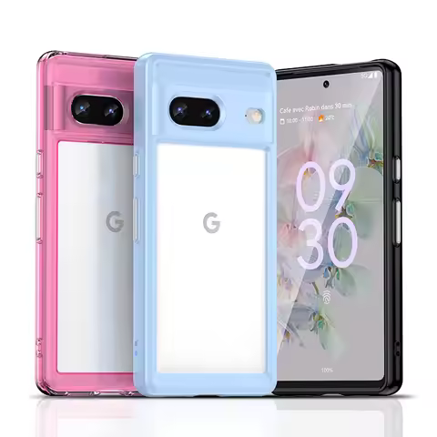 For Fundas Google Pixel 7 Case Google Pixel 6A 7A 8A 7 8 Pro Cover Case Shockproof Silicone Phone Ba