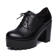 High Heels - Men's British Boots 2025 Winter Coarse Heels Thick Bottom High Heels Fashion Show Water