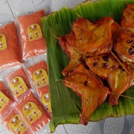 [5+5ซอง]ผงหมักไก่+หมักหมูชูรสยายปูสูตรดั้งเดิม+ผงหมักหมูปิ้งปรุงรสสำเร็จรูปใช้สำหรับปิ้งย่างทอดอบขนา