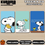 [ Snoopy ] Touch n Go Card Sticker Cover TNG / MASTER / VISA / CREDIT/ DEBIT CARD