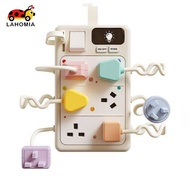 LAHOMIA Toy Developmental Toy   Interactive Sensory Plug Outlet for Preschoolers