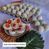 OILY SALTED EGGS (10 eggs) GRADE AB/