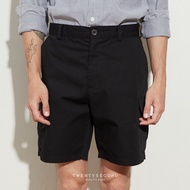 TWENTYSECOND กางเกงขาสั้น รุ่น Fil Ripstop Cargo Shorts  - ดำ / Black