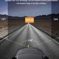 Dual Lens Dash Cam For Car, 1080P HD Front Camera And 720P Built-In Car Video Recorder, Night Vision